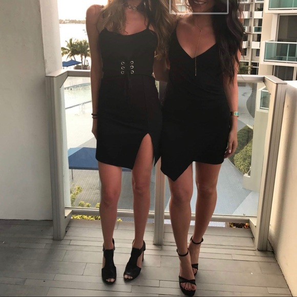 Black mini dress - Picture 4 of 4